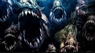 اسماك مفترسة تخرج من قاع المحيط وتهاجم البشر ملخص فيلم PIRANHA 