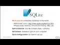 SQLite An Easy Way to Store and Share Data