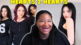 discovering hearts2hearts ian up karina solo u0026 jiwoo u0026juun u0026a na anymotion reaction