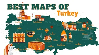 Turkey Travel Planner - Map of Turkey