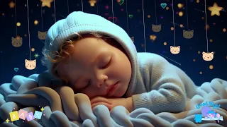Baby Falls Asleep in 3 Minutes 💤 Effective Sleep Lullaby 💖 Mozart & Brahms Nursery Music