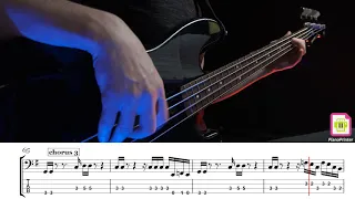 Download Guns N' Roses - Knockin' On Heaven's Door Standard Tuning (Bass Cover with Tabs\u0026Sheet Music) MP3