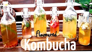 Kombucha Fermented Tea Making / Organic Healthy Tea Bar Tea Pulse in Singapore. 