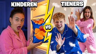 LOGEREN VOOR KINDEREN VS TIENERS 💤