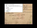 Euclidean algorithm to compute GCD