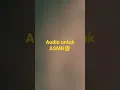 Download Lagu audio untuk ASMR😁😊