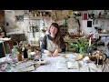 Java Bere Composition and Canvas Workshop - Kitchen Table Art workshop