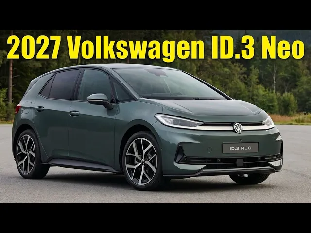 The 2027 Volkswagen ID.3 Neo Debuts With Up to 630 KM Range and a Premium Cabin Overhaul