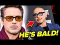 Iron Man s Robert Downey Jr BALD