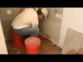 Install 24x24 Large Format Shower Tile DIY Boomers