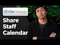 How to Share a Calendar with Staff in Clio Manage 2026 Full Guide