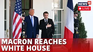 Trump Meets French President Macron In White House | Ukraine Russia War Updates Live | N18G