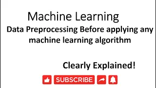 AI-EN-3 Pre Data Processing techniques in machine learning using Python