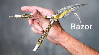  1 vs 2 500 butterfly knife