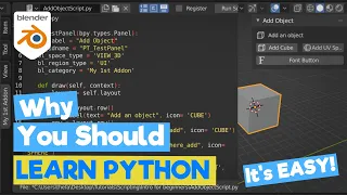 Blender Python Why YOU should LEARN PYTHON