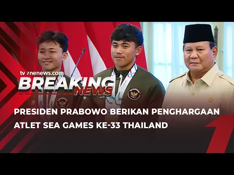 Presiden Prabowo Berikan Penghargaan Atlet SEA Games Ke-33 Thailand, Istana Negara