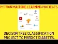 Decision-tree classifier to predict diabetic and non-diabetic patient s project in Python