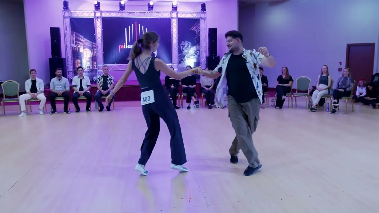 Daniel Matias & Emilia Zalewska - Advanced Jack&Jill Finals - Milan Modern Swing 2024