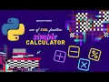 Simple Calculator Python Project Demo BhaavyaCodes