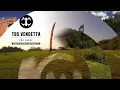 TBS Vendetta Flying over old factory