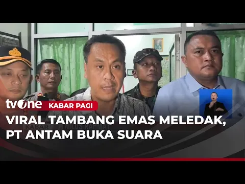 PT Antam Angkat Bicara Soal Video Asap Tebal Diduga Ledakan di Tambang