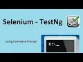 How to run testng xml from command line
