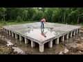Download Lagu Talented Woman Builds Modern Dream House by the Lake in 300 Days | From Start to Finish by@LýPhúcNhi