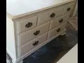 ANTIQUING HARDWARE with CHALK PAINT DRAWER PULLS