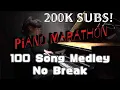 Download Lagu Jacob Koller Piano Marathon 100 Song Medley with No Break