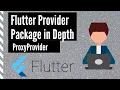 Flutter Provider Package In Depth - ProxyProvider