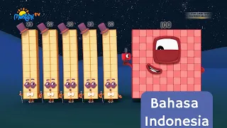 Download Numberblocks belajar berhitung sampai seratus | Bahasa Indonesia MP3