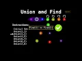 Union-Find Data Structure Explained with Coloured Balls