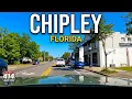 Driving Through Chipley Florida Small Town Panhandle Drive