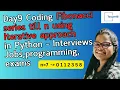 Day9 Coding Fibonacci series till n using iterative approach in Python Interviews Jobs Target45