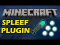 Fun minigame in Minecraft with Spleef Plugin