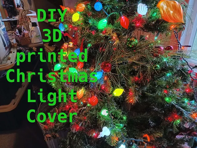 V8 Christmas LED string light shade Ornament cover video thumbnail