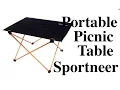 Sportneer Portable Lightweight Folding Camping Hiking Picnic Table