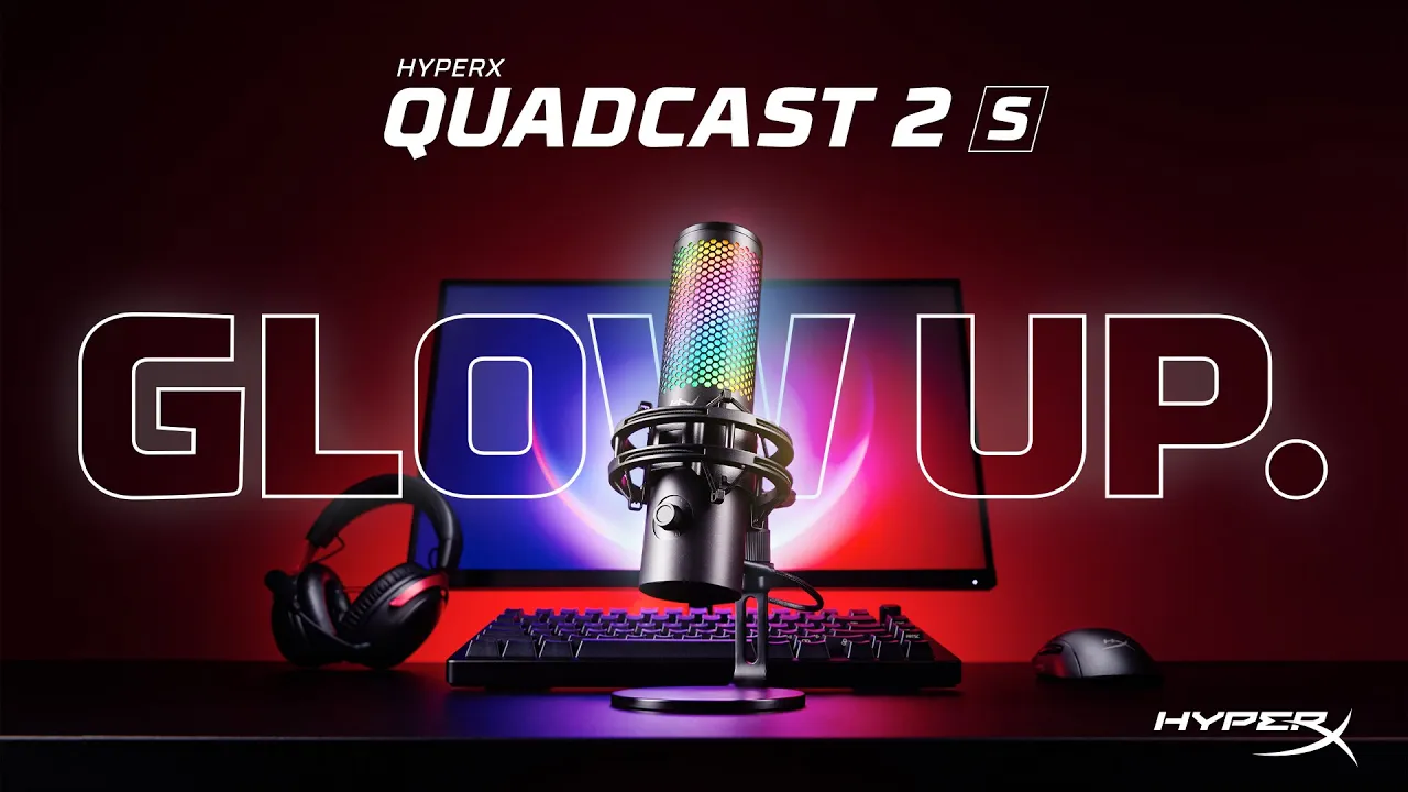 HyperX — HyperX Quadcast 2 S Microphone Ad (YouTube video ad)