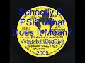 Schoolly D- PSK, What Does It Mean?