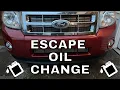 Ford Escape Oil Change How to Change Oil 2008-2012 2 5L Ford Escape