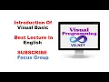 Visual Basic Programming Visual Programming Lecture in English