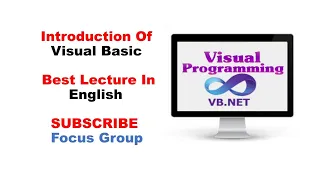 Visual Basic Programming Visual Programming Lecture in English