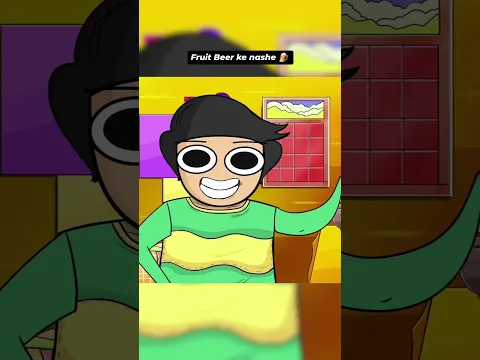 Fruit beer ka nasha #hardtoonz #animation #schoollife