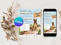Editable Dog walking Service Flyer Canva Template