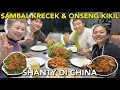 Lagu MUKBANG SAMBAL KRECEK DAN OSENG KIKIL BERSAMA KELUARGA TERCINTA DI CHINA, YUK IKUT BELANJA DI PASAR