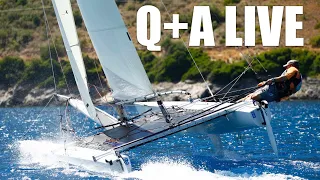 Q+A Live⛵️Your Catamaran Sailing Questions Answered