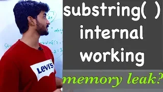 How substring method works internally popular java interview questions java lang string
