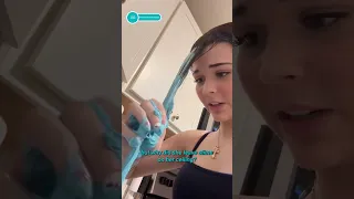 My Ceiling Is Leaking Slime! 😱🤯@‌leekirra #Slime #SlimeChallenge #Unexpected