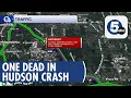 Deadly Semi Rollover on I-480 in Hudson Claims Life