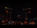 Elite Dangerous Fail How to Crash Your Vulture into NPCs Python While Testing New Weapon Fit